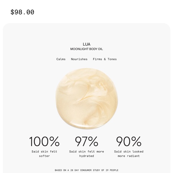 Costa Brazil LUA Moonlight Body Oil in 3.38 fl oz - Picture 4 of 5